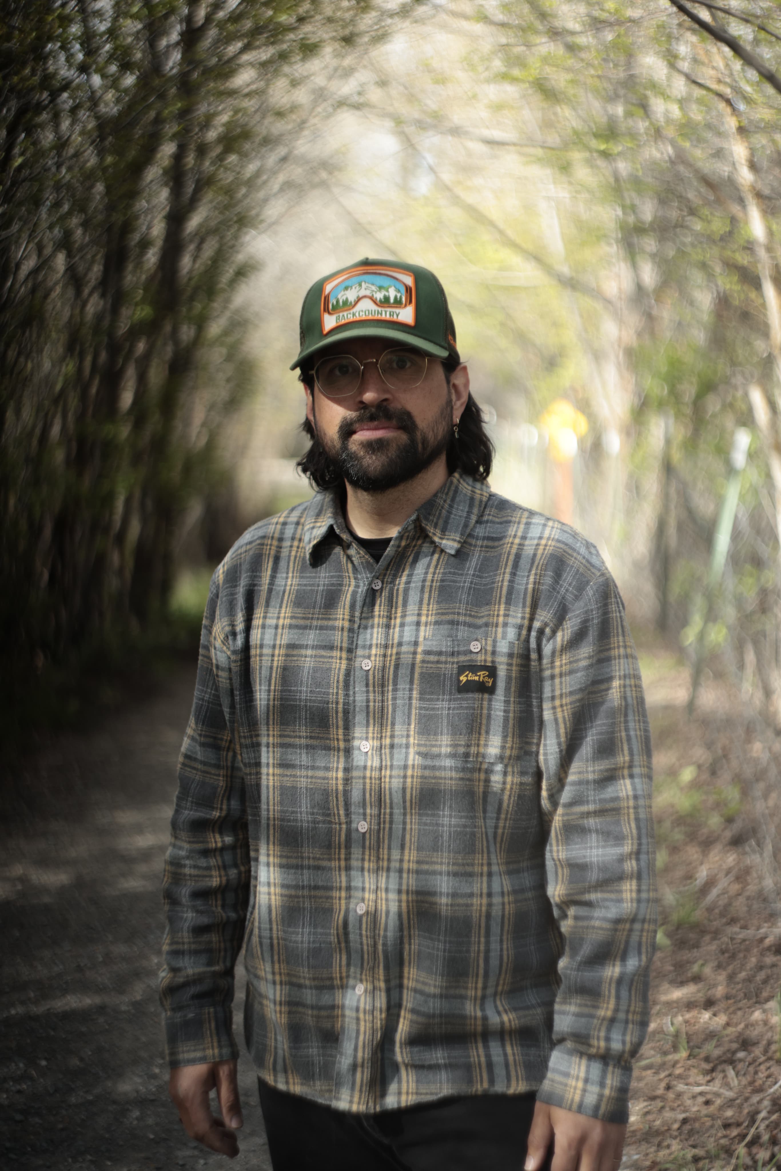 Carlos Montoya on Willow Creek Trail, Park City, shot on a Helios 44-2