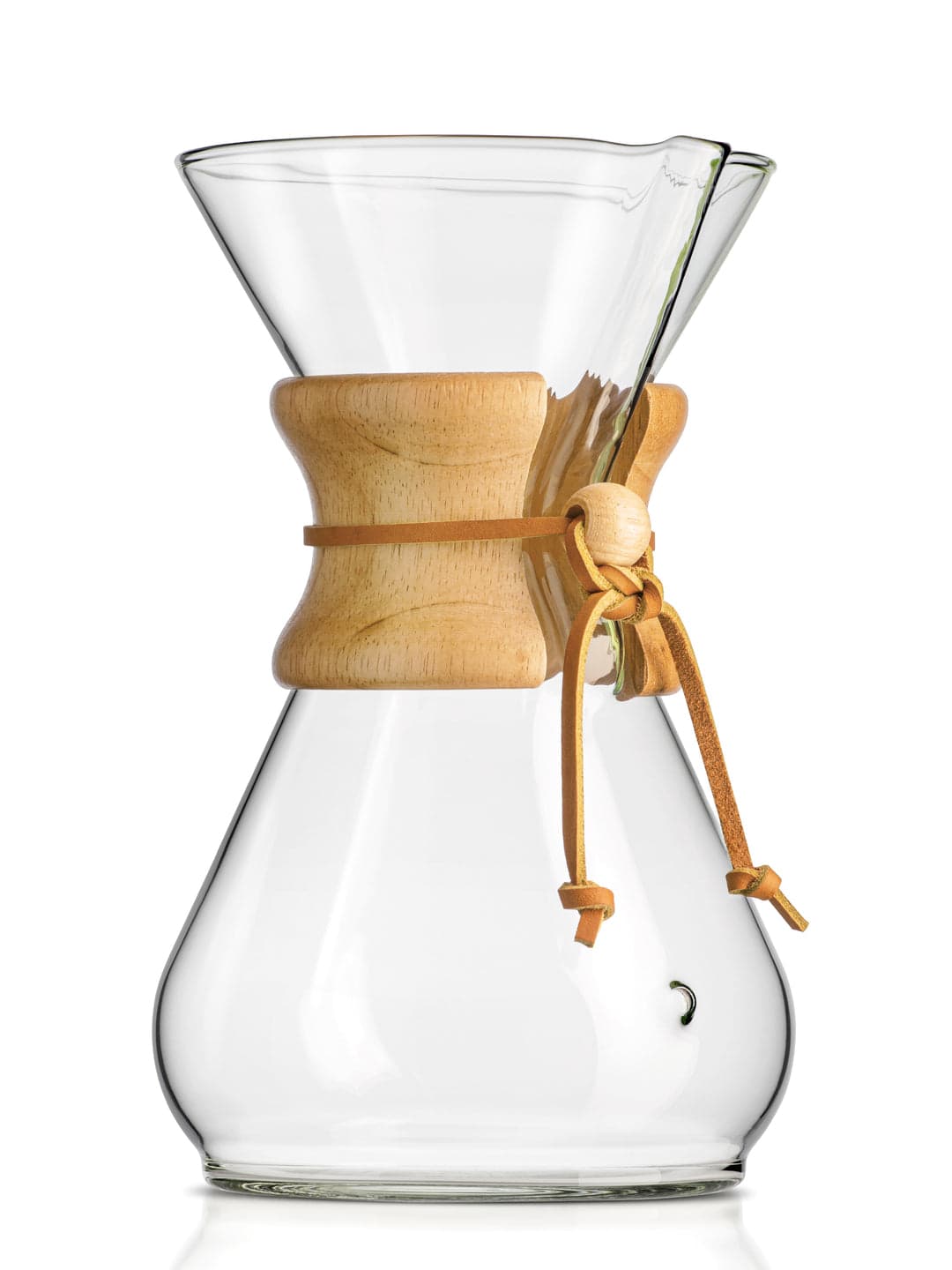 Eight-cup Chemex coffee maker