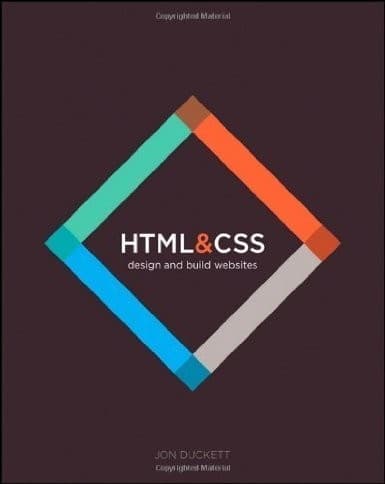 Cover of Jon Duckett's HTML and CSS book