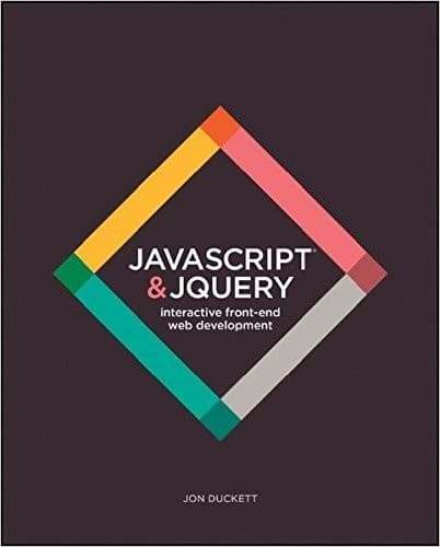 Cover of Jon Duckett's JavaScript and jQuery book