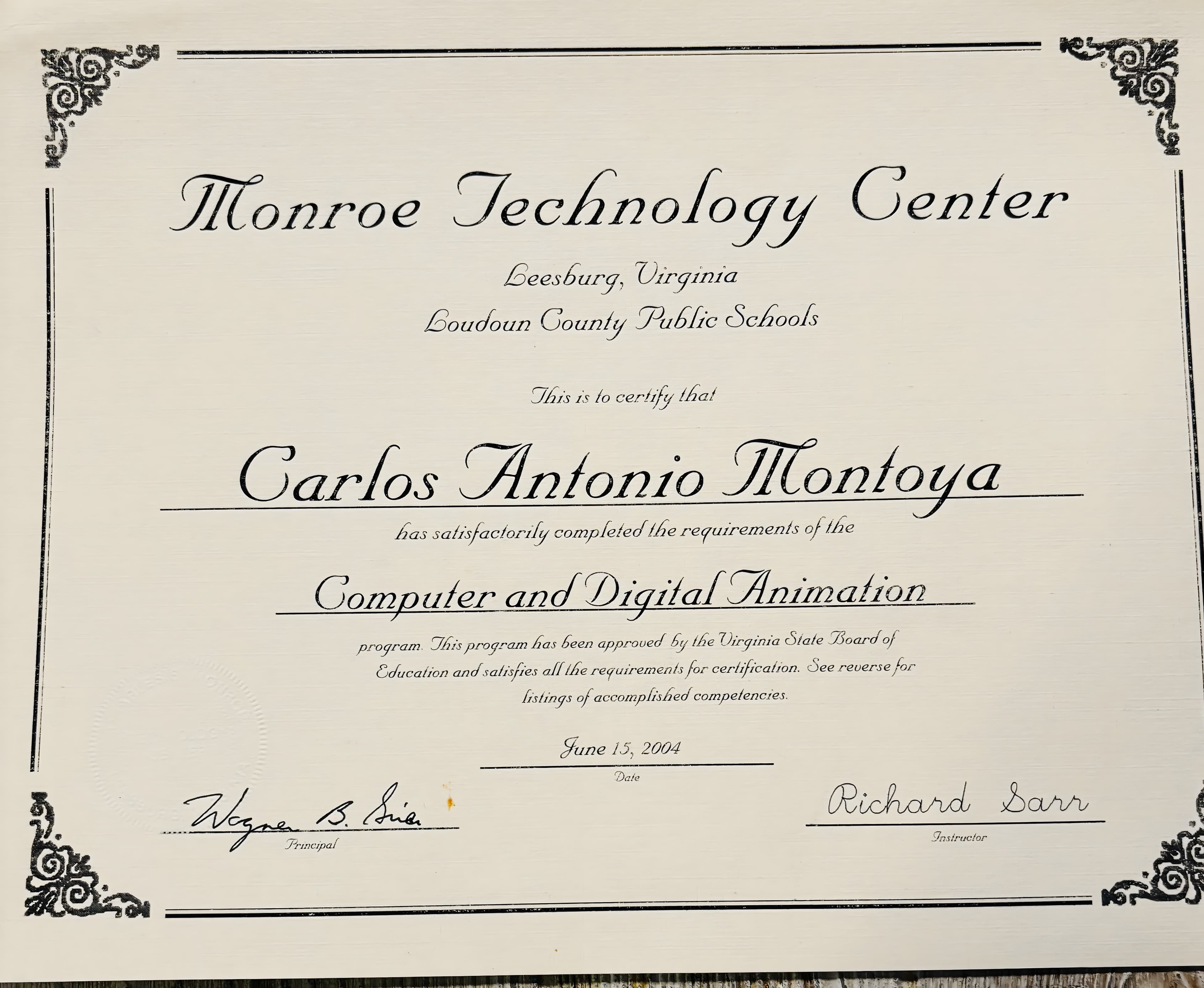 Carlos's animation-era work, first of two